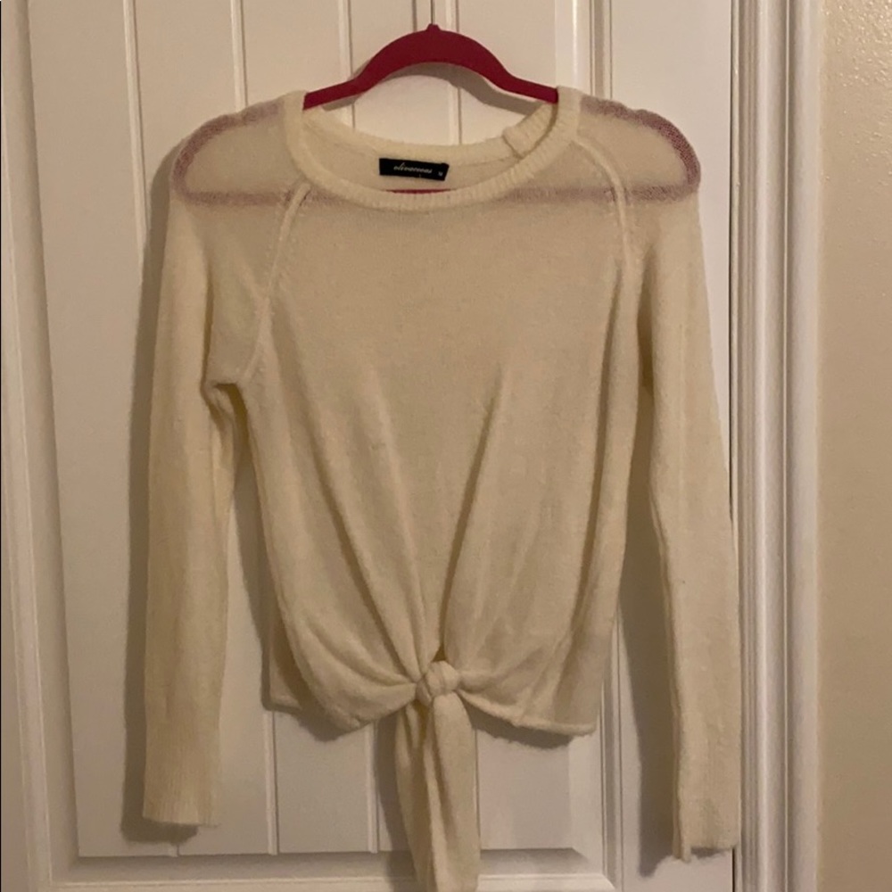 Soft Tie Sweater